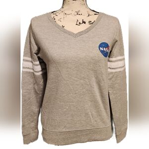 NASA Graphic Gray Sweater